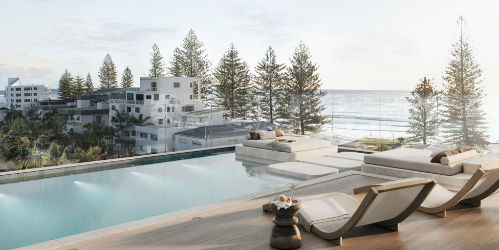 Sana rooftop communal amenities