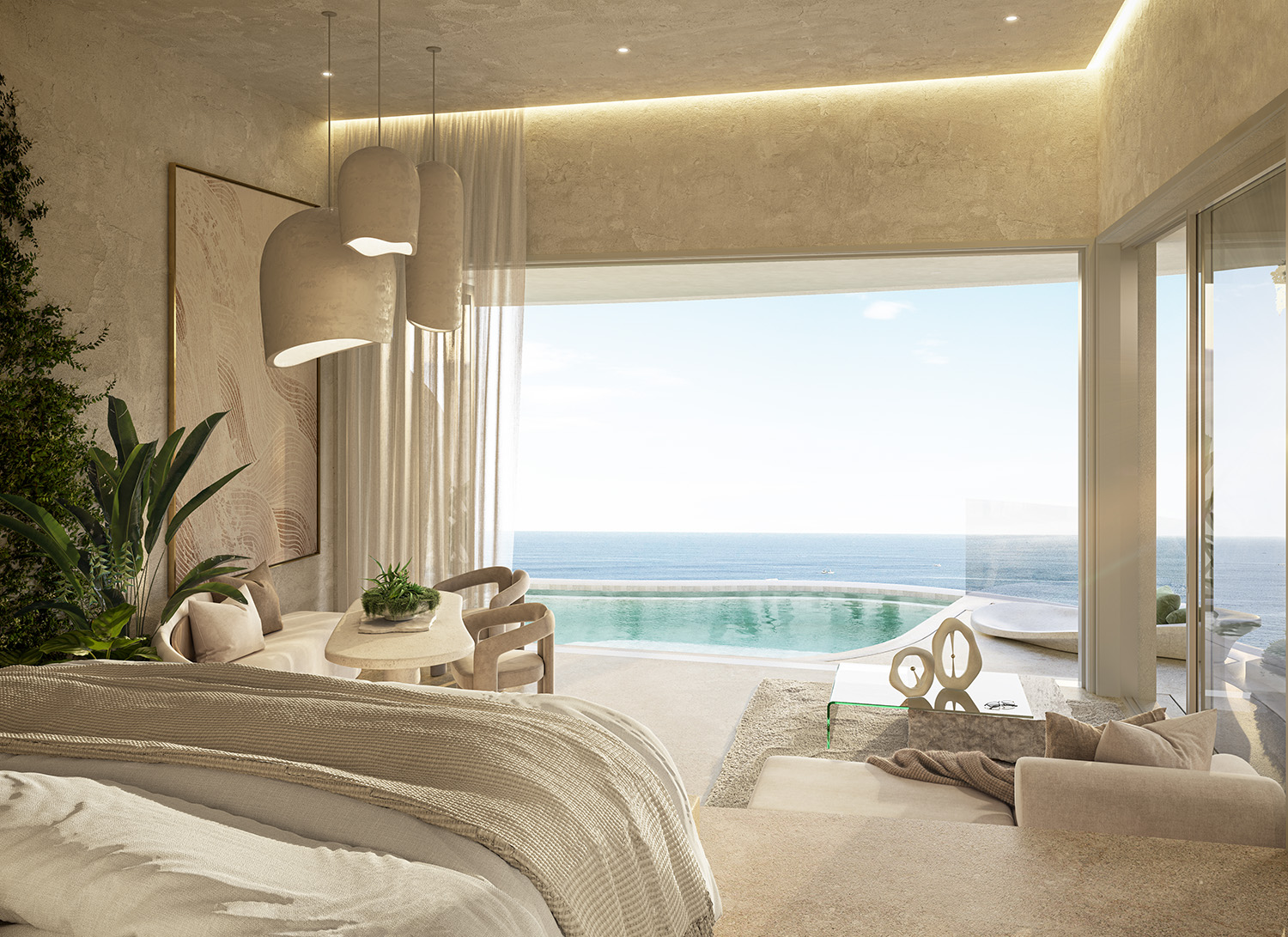 Uluwatu Project - Typical Apartment_Bed to View_Low Res