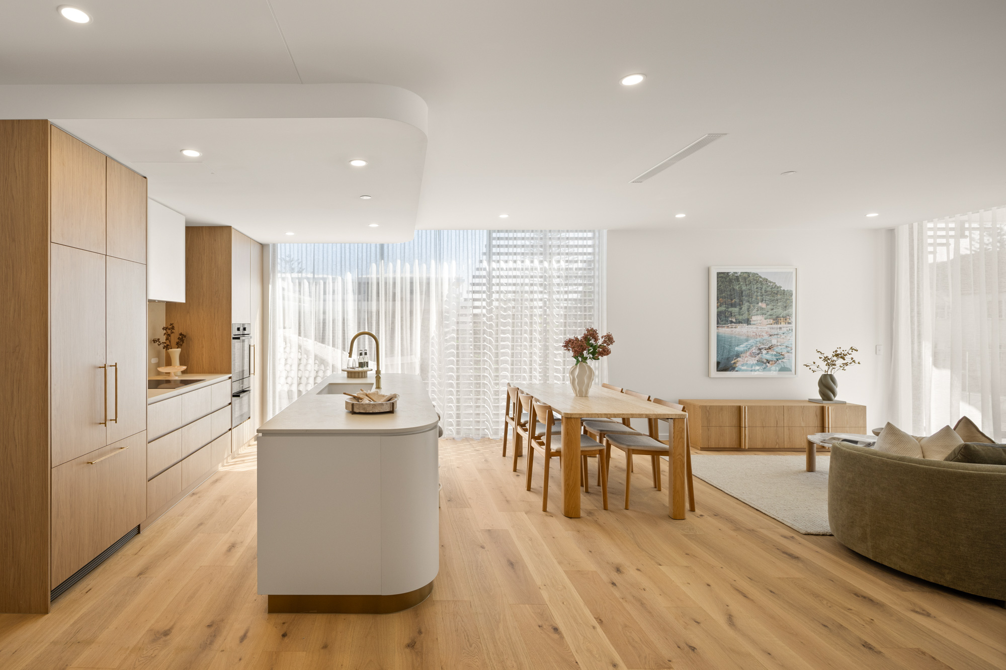 Kitchen / Dining / Living