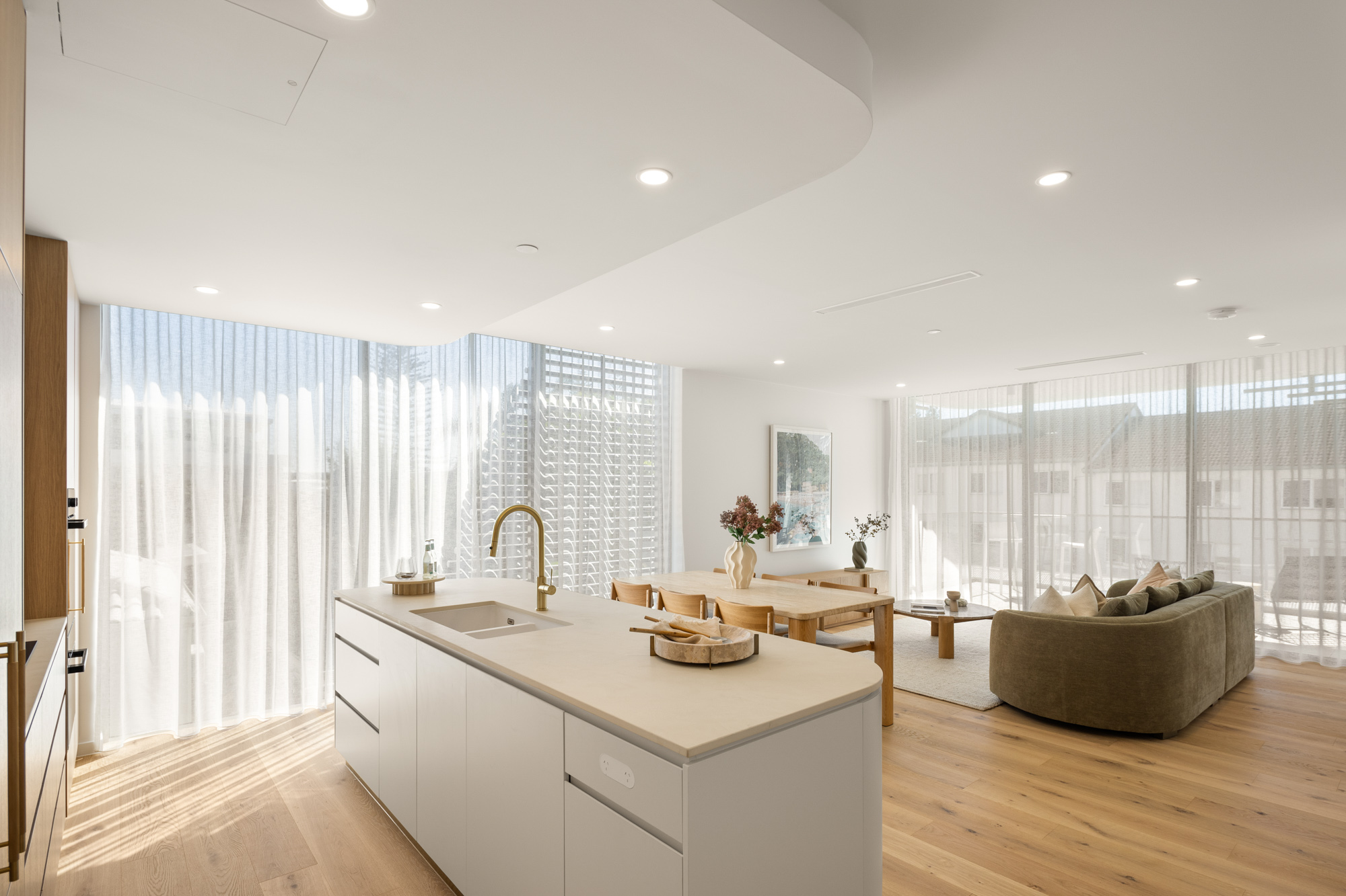 Kitchen / Dining / Living